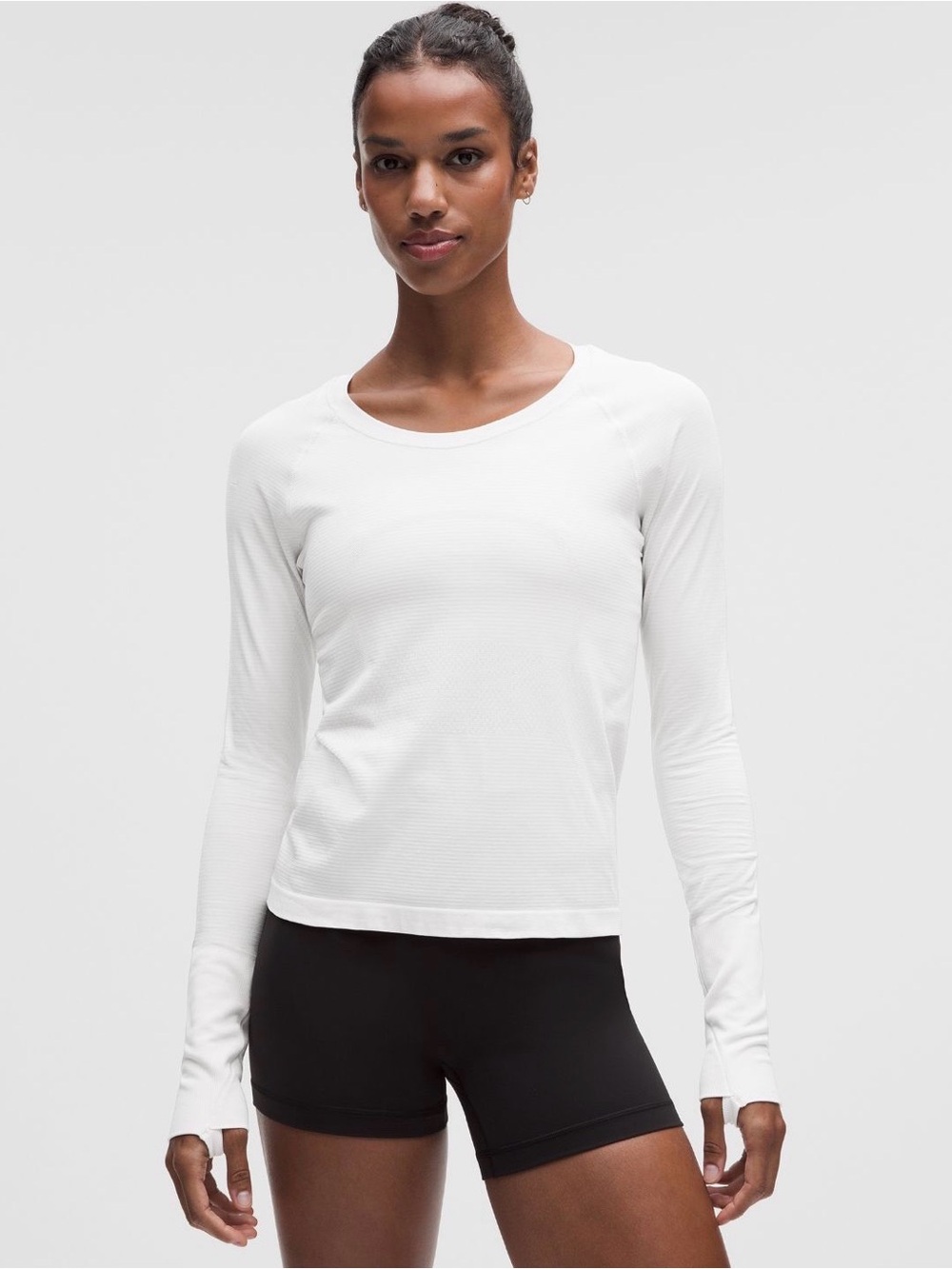 Lululemon Swiftly Tech Long Sleeve 2.0 Waist Length Size 6